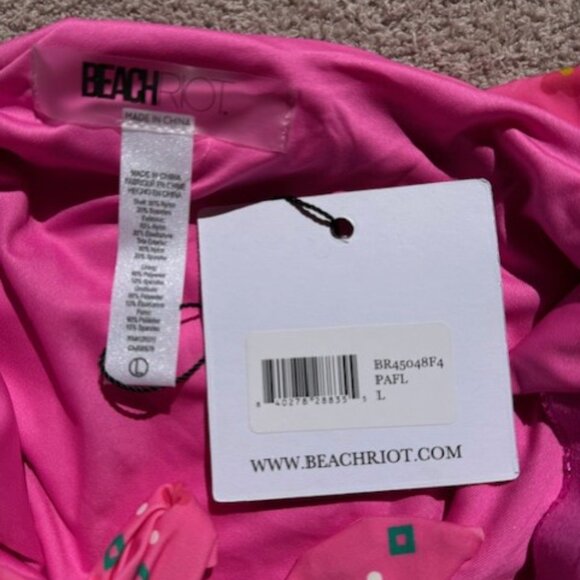 NWT Beach Riot - Floral Tie Shoulder - Akira One Piece - Passion Floral - Picture 5 of 5